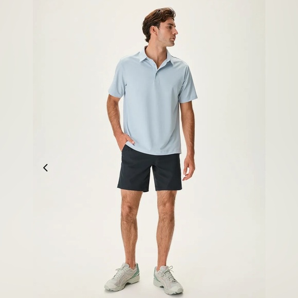 Men’s Outdoor Voices Black Tech Twirl Birdie 7” Short, size Medium, NWT